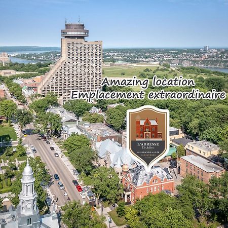 L'Adresse Sur Grande-Allee Lofts Quebec Exteriér fotografie